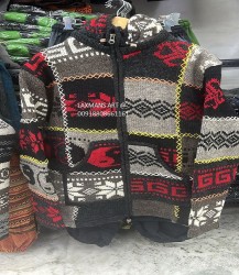 WOOLEN JACKET WITH HOODIES NEPALI DESIGNS