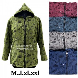 COTTON PRINTED JACKETS HOODIES FROM INDIA